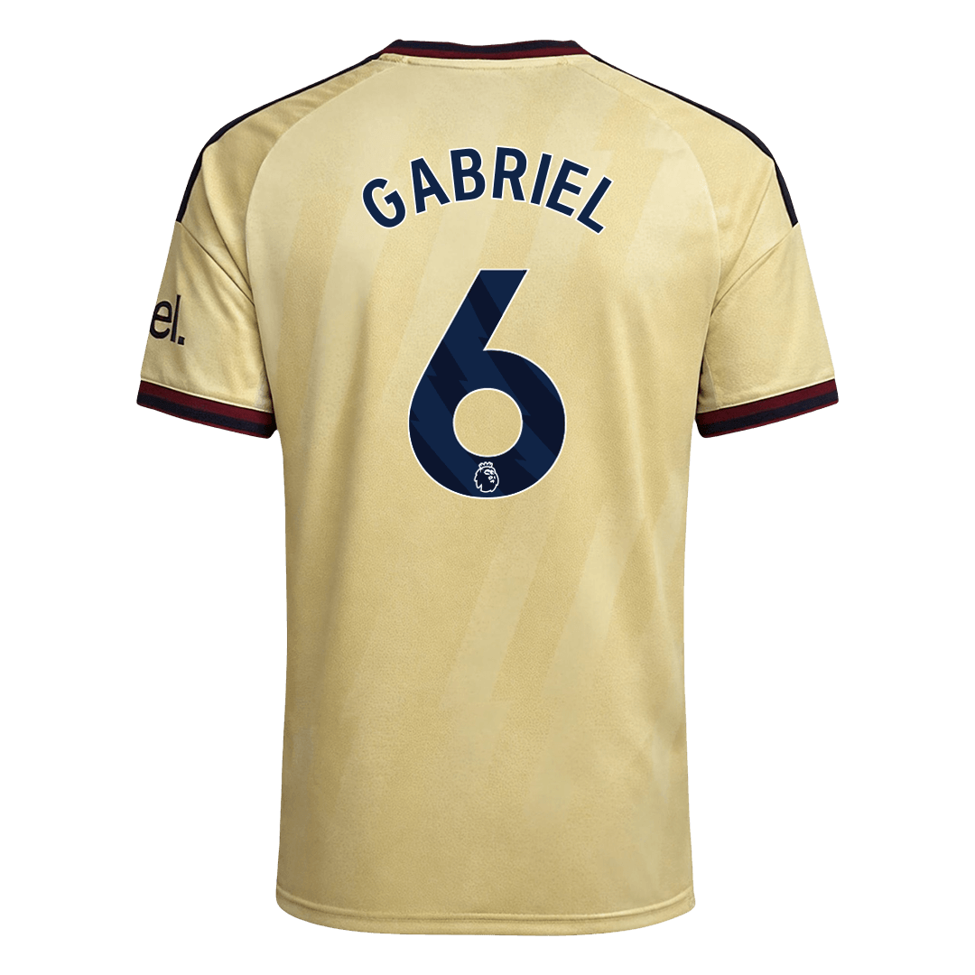 GABRIEL #6 Arsenal Third Maillot 2026/27 Jaune Joueur