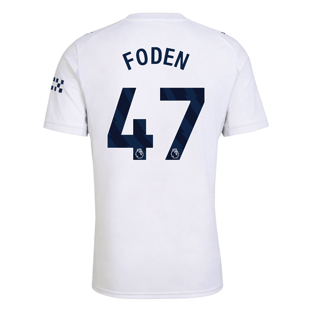 FODEN #47 Manchester City Third Maillot 2026/27 Blanc