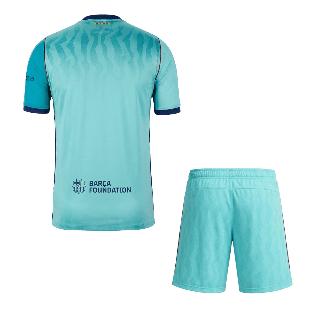 Barcelone Third Maillot Kit 2026/27 Bleu
