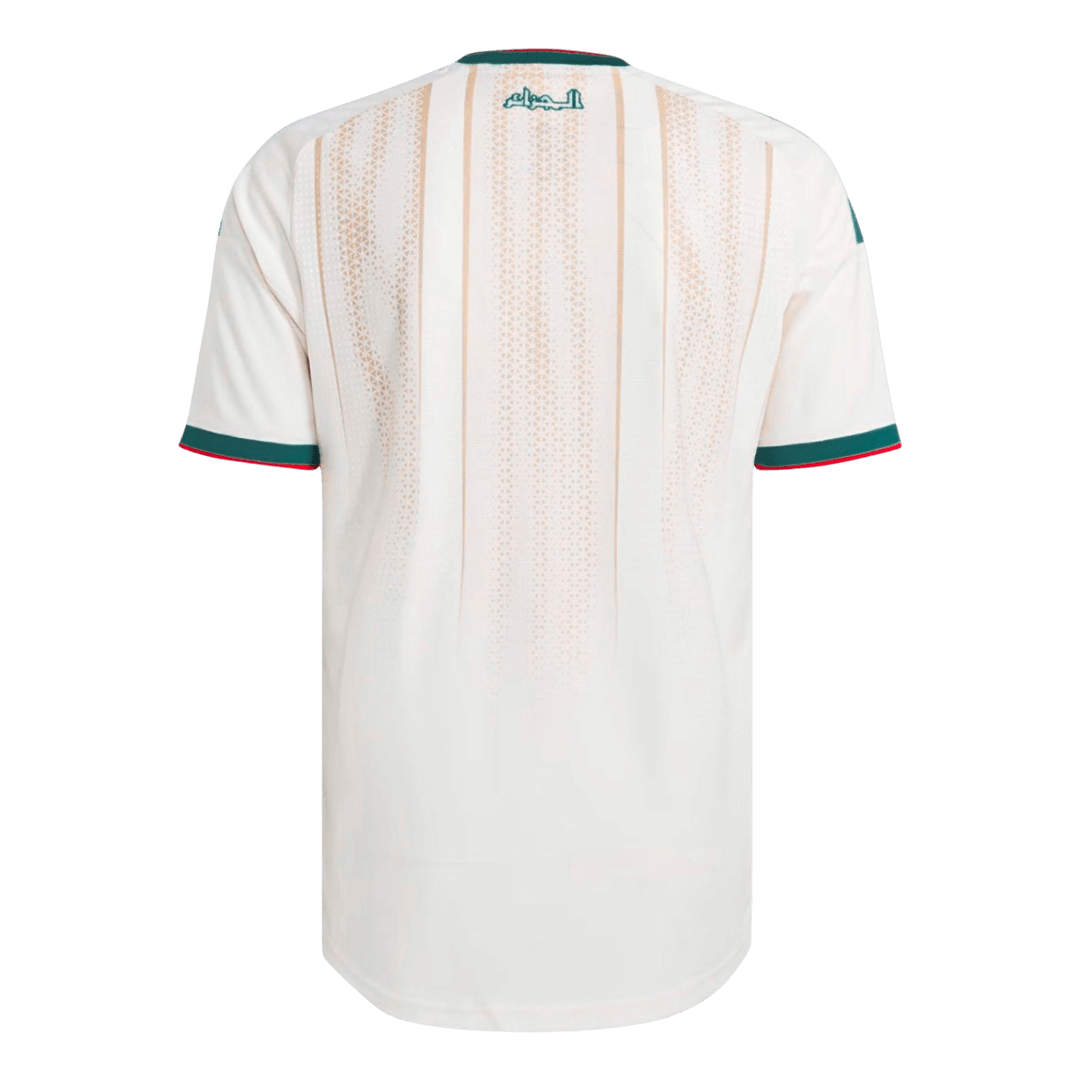 Vente Flash Algérie Domicile Maillot Coupe du Monde 2026 Blanc