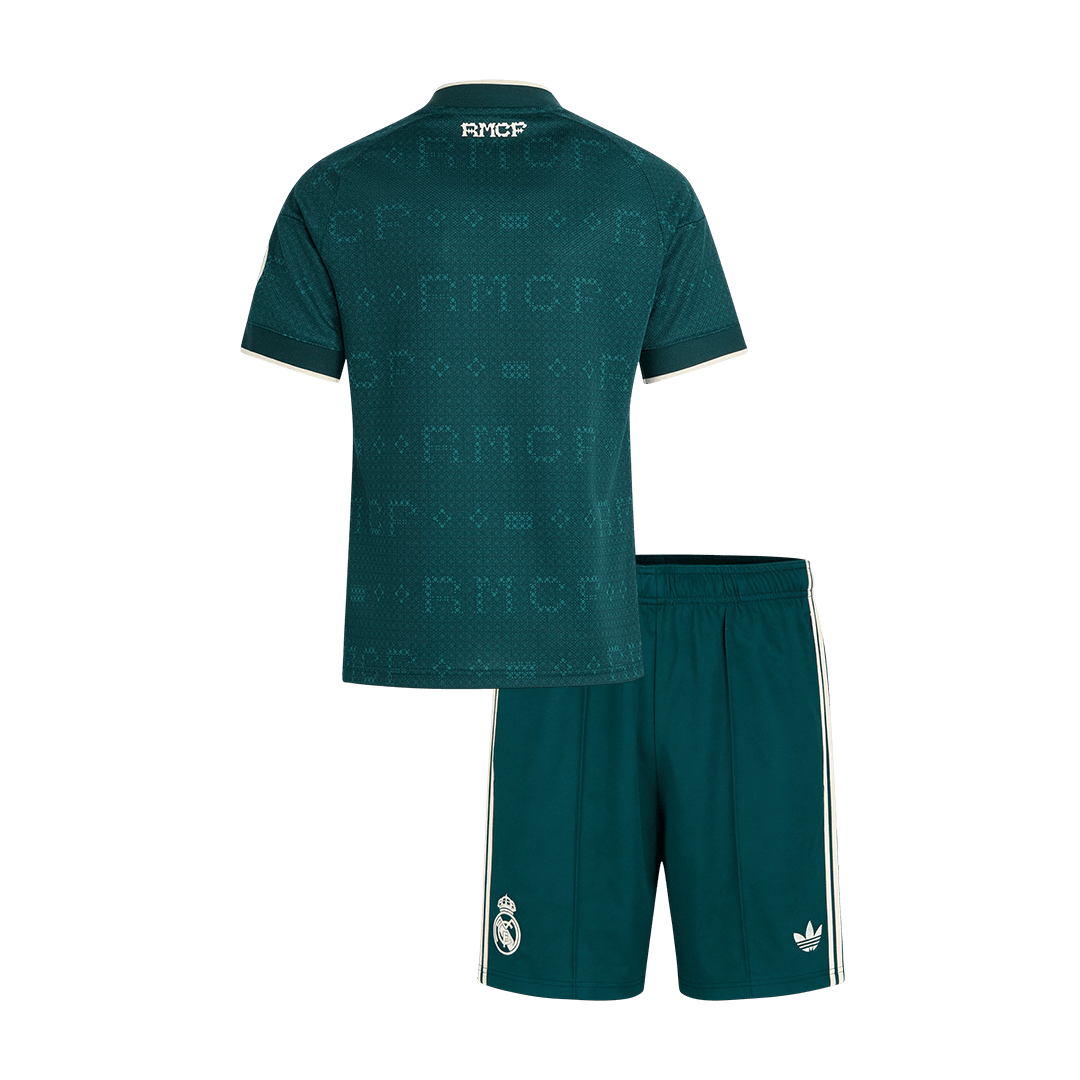 Real Madrid Extérieur Maillot Kit 2026/27 Enfant Vert