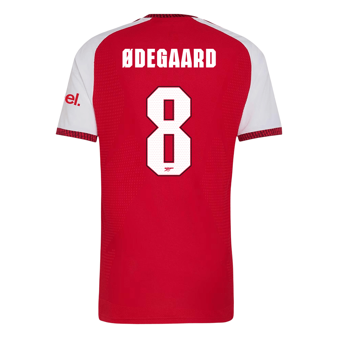 ØDEGAARD #8 Arsenal Domicile Maillot 2026/27 Rouge Joueur - UCL