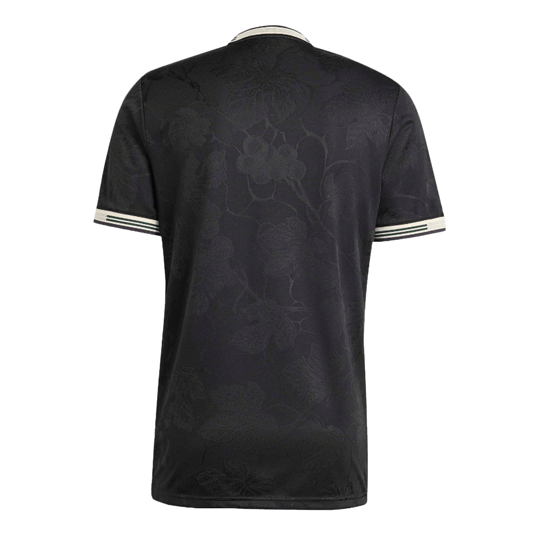 Juventus Derde Thuisshirt 2025/26 Zwart Authentiek Grote Maten
