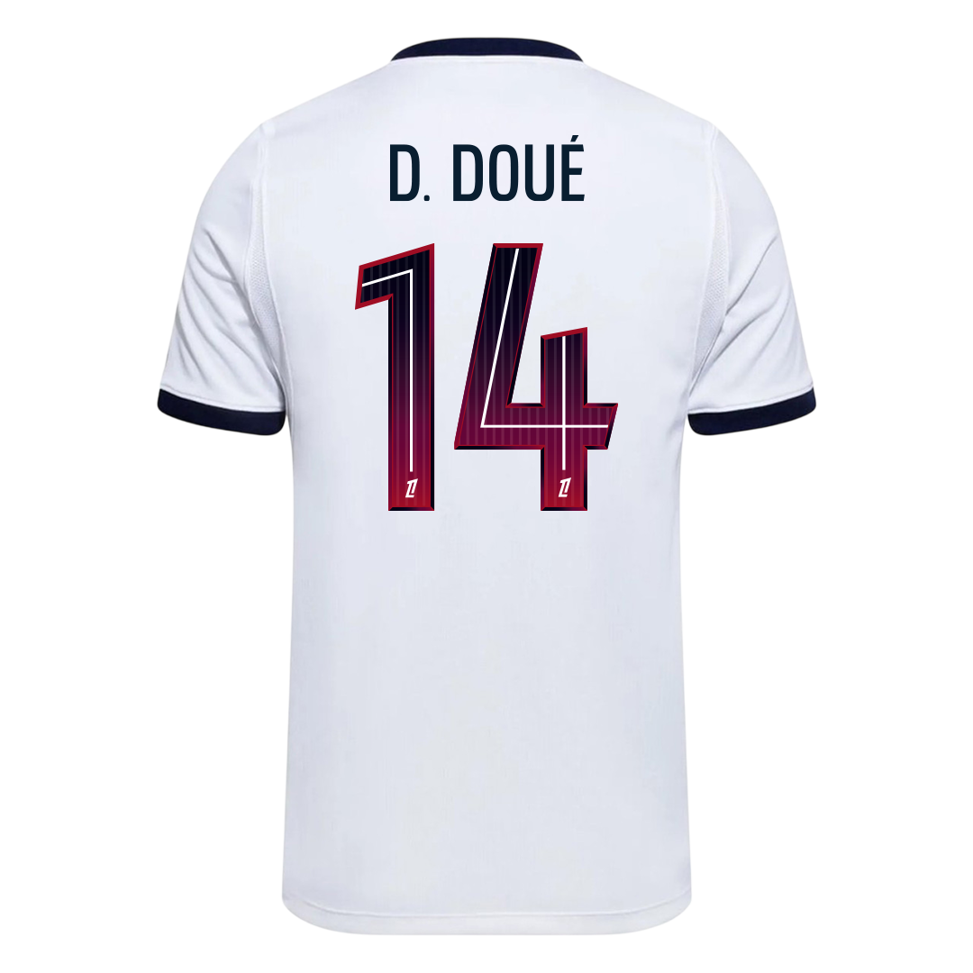 D. DOUÉ #14 Les Paris Extérieur Maillot 2026/27 Blanc