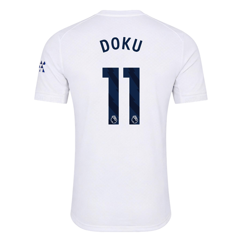 DOKU #11 Manchester City Third Maillot 2026/27 Blanc