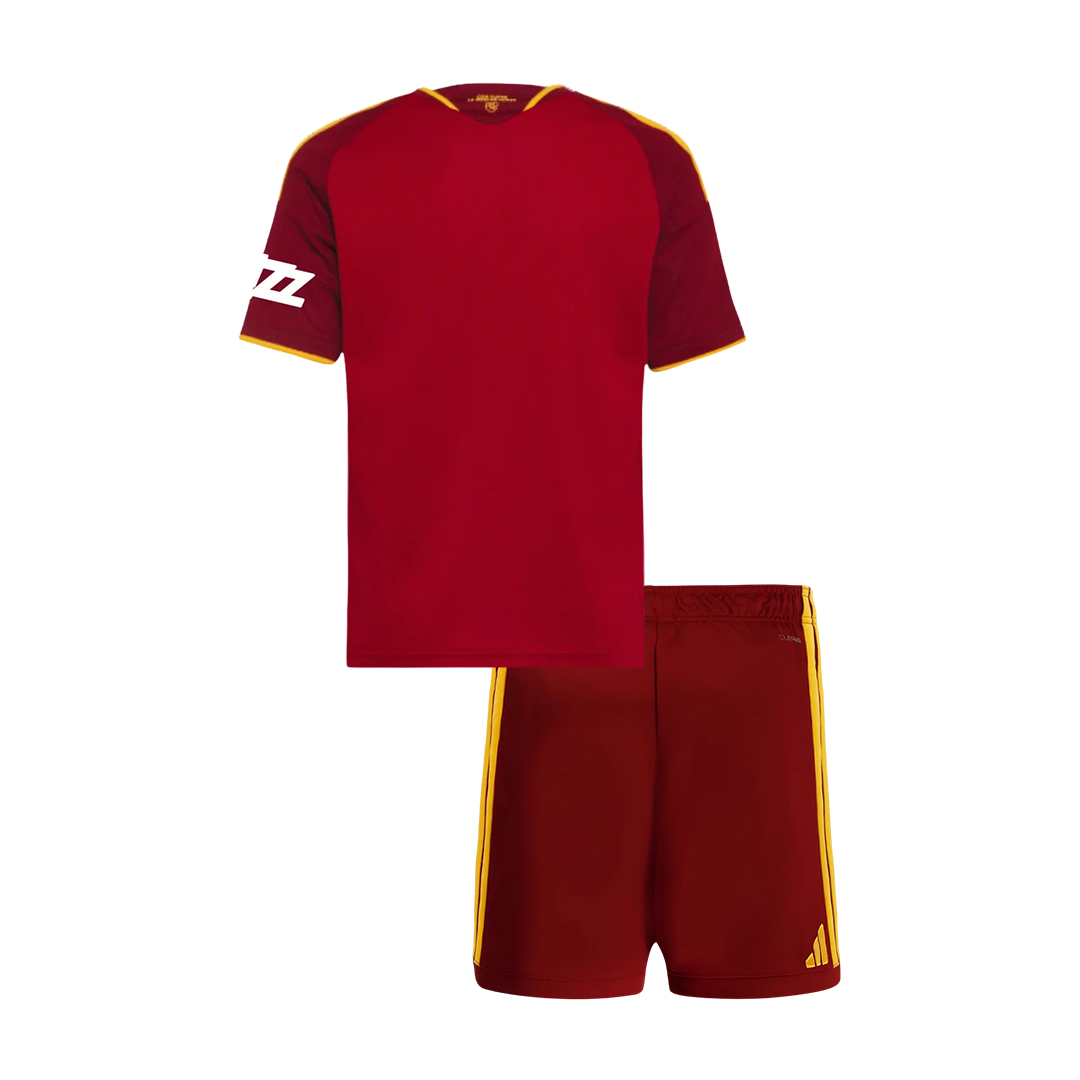Roma Domicile Maillot Kit 2026/27 Enfant Rouge