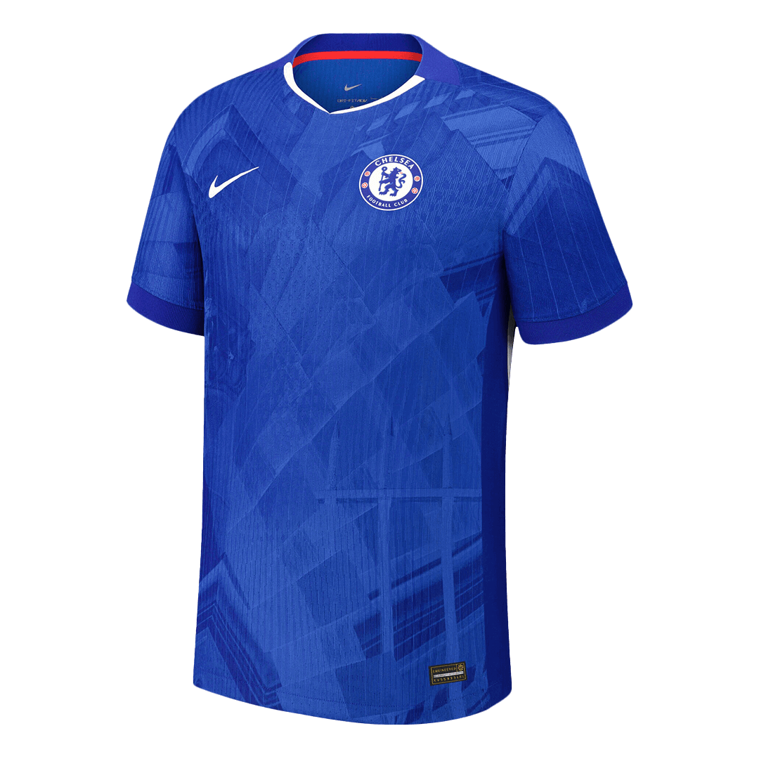 GARNACHO #49 Chelsea Thuisshirt 2025/26 Blauw Authentiek