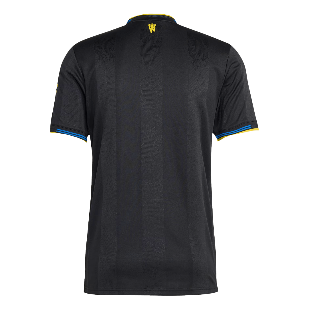 Manchester United Derde Shirt 2025/26 Zwart Authentiek