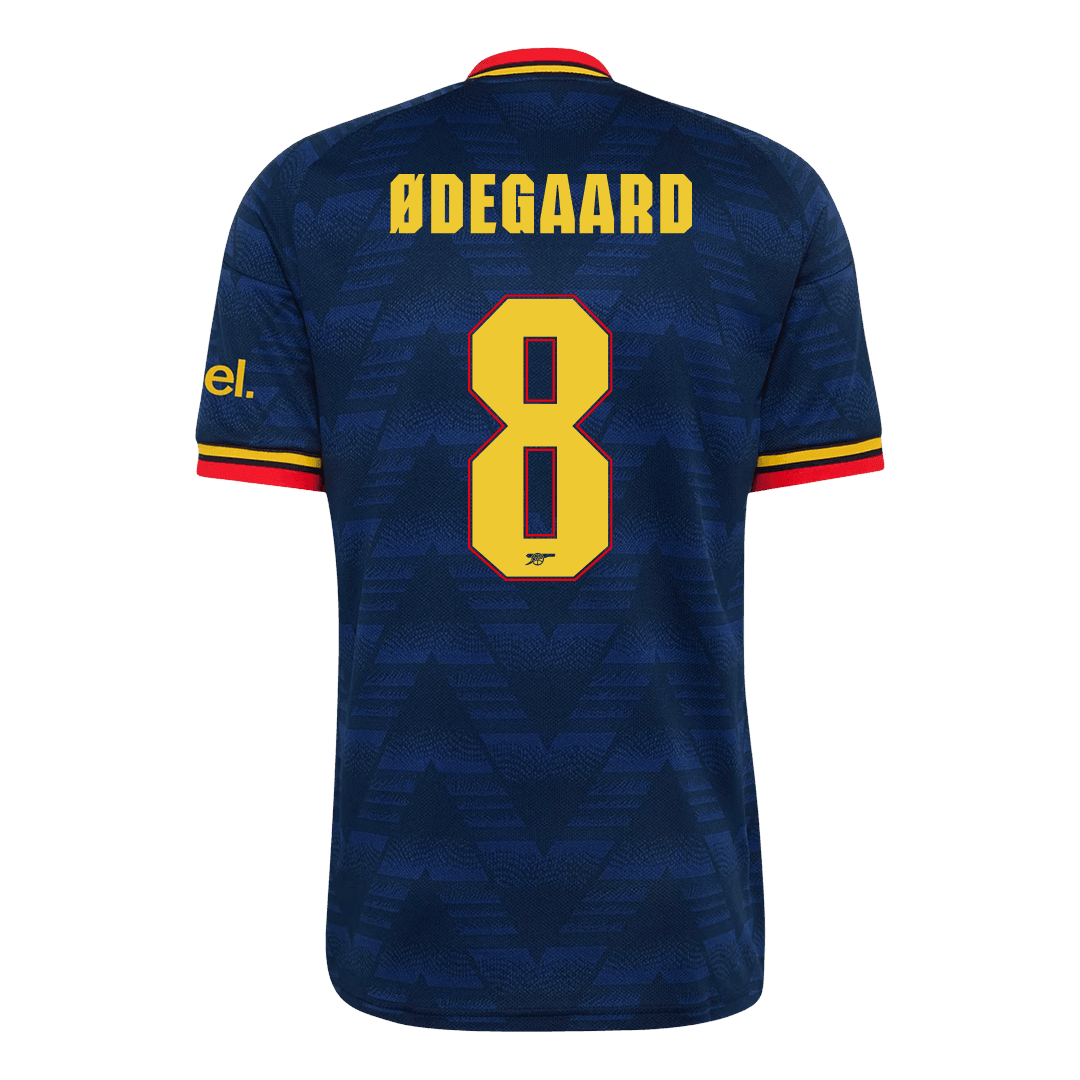 ØDEGAARD #8 Arsenal Extérieur Maillot 2026/27 Bleu marine - UCL