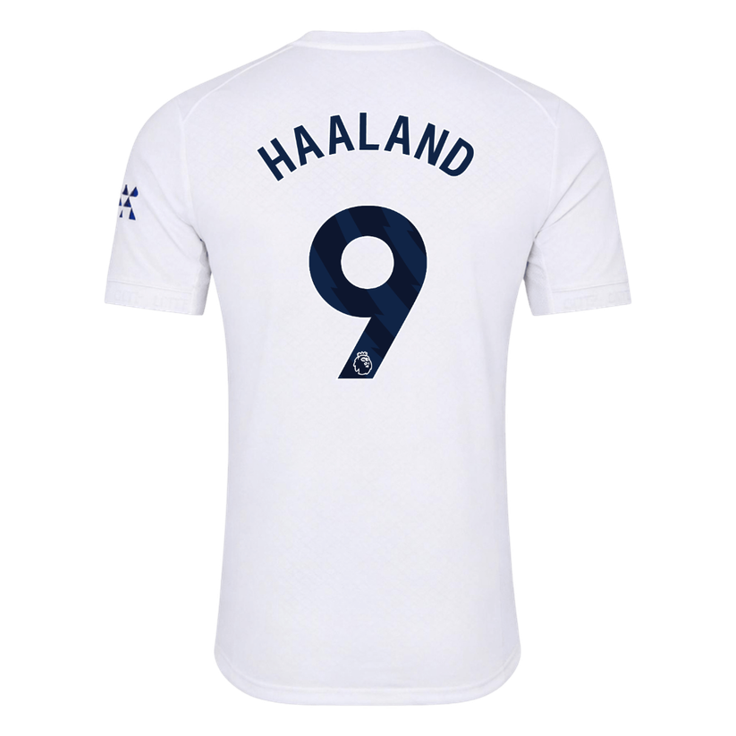 HAALAND #9 Manchester City Third Maillot 2026/27 Blanc