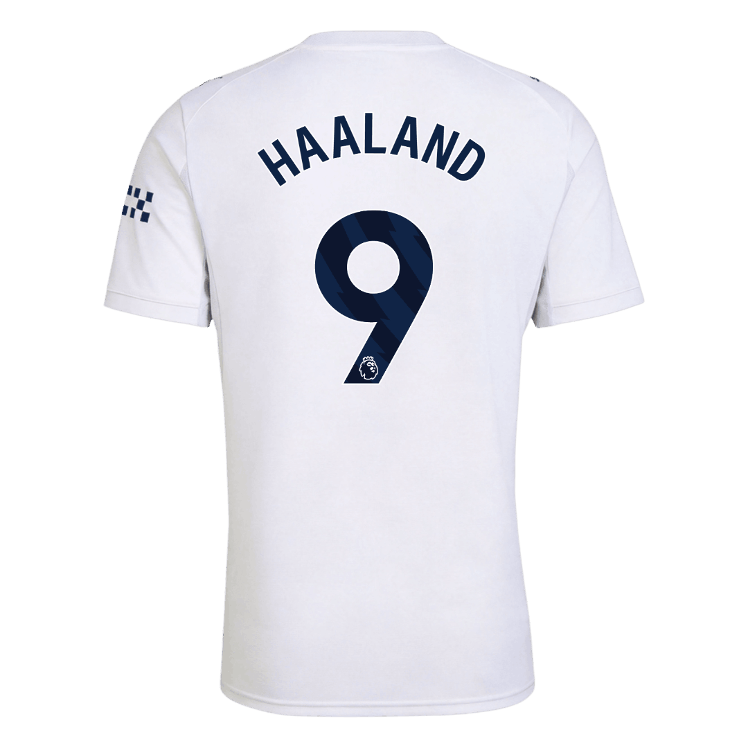 HAALAND #9 Manchester City Third Maillot 2026/27 Blanc
