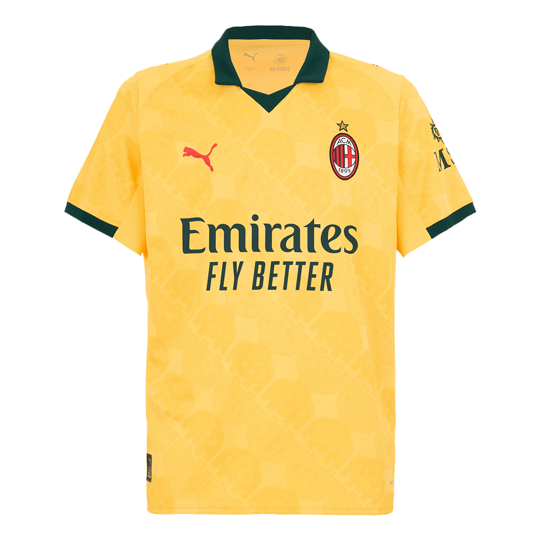 FOFANA #19 AC Milan Derde Thuisshirt 2025/26 Geel