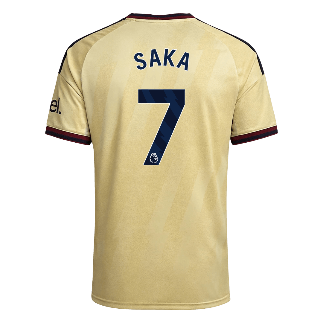 SAKA #7 Arsenal Third Maillot 2026/27 Jaune Joueur
