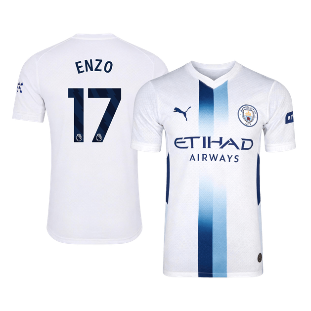 ENZO #17 Manchester City Third Maillot 2026/27 Blanc