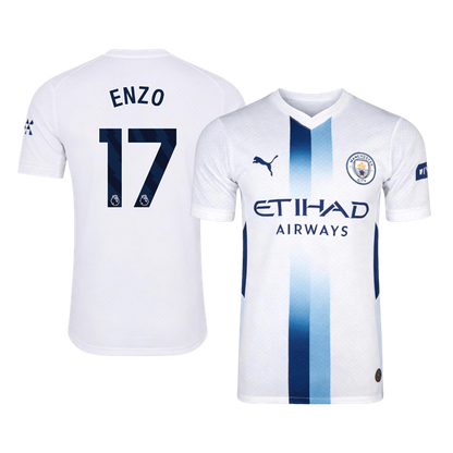 ENZO #17 Manchester City Third Maillot 2026/27 Blanc