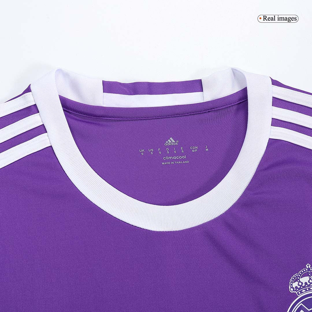 SERGIO RAMOS #4 Retro Real Madrid Uit Thuisshirt Lange Mouwen 2016/17