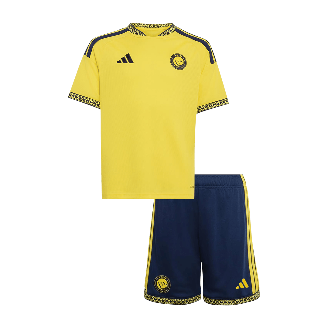 Al Nassr Domicile Maillot Kit 2026/27 Enfant Jaune