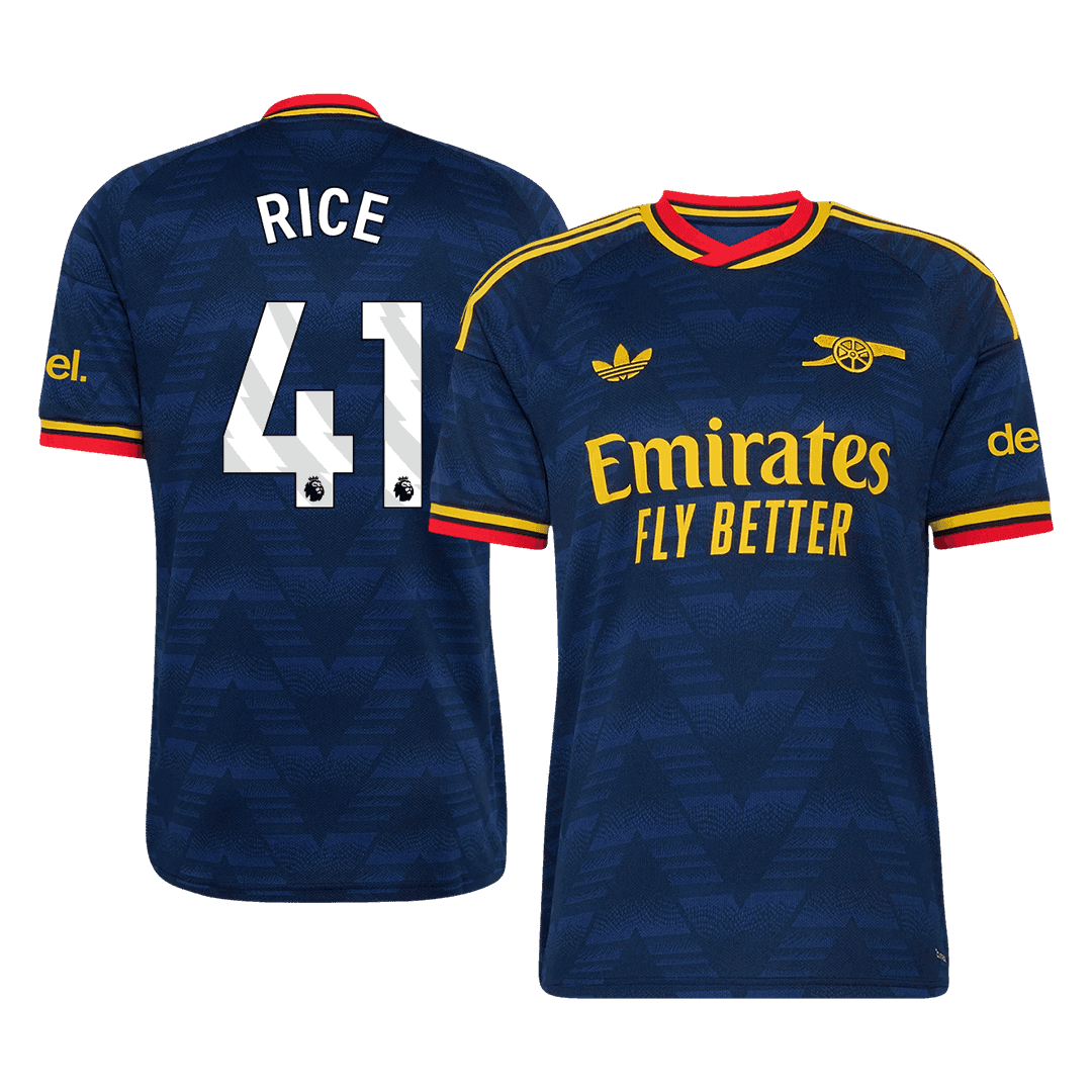 RICE #41 Arsenal Extérieur Maillot 2026/27 Bleu marine