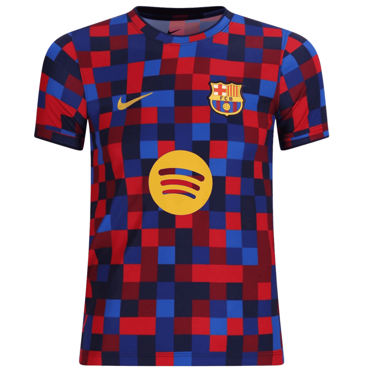 Barcelone Pre-Match Maillot 2026/27 Rouge&Bleu