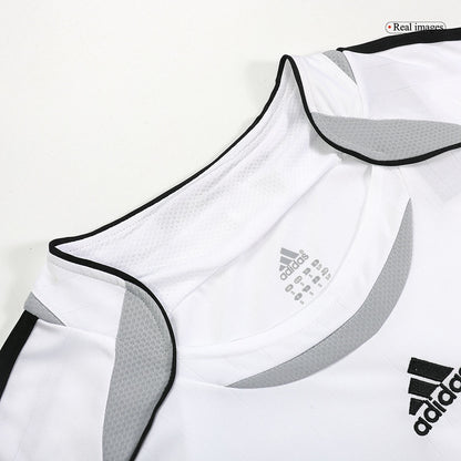 Retro Real Madrid Domicile Maillot 2006/07 Blanc