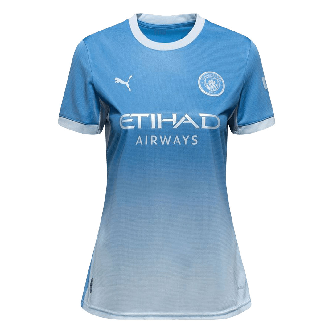 Femme Manchester City Domicile Maillot 2026/27 Bleu