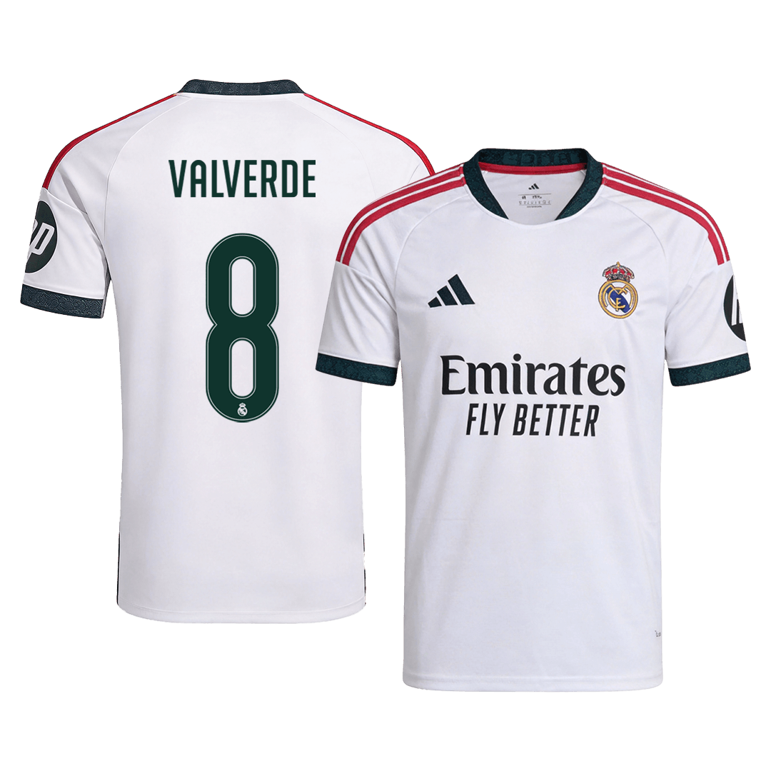 VALVERDE #8 Real Madrid Domicile Maillot 2026/27 Blanc - Super
