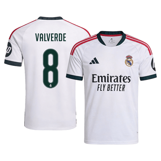 VALVERDE #8 Real Madrid Domicile Maillot 2026/27 Blanc - Super
