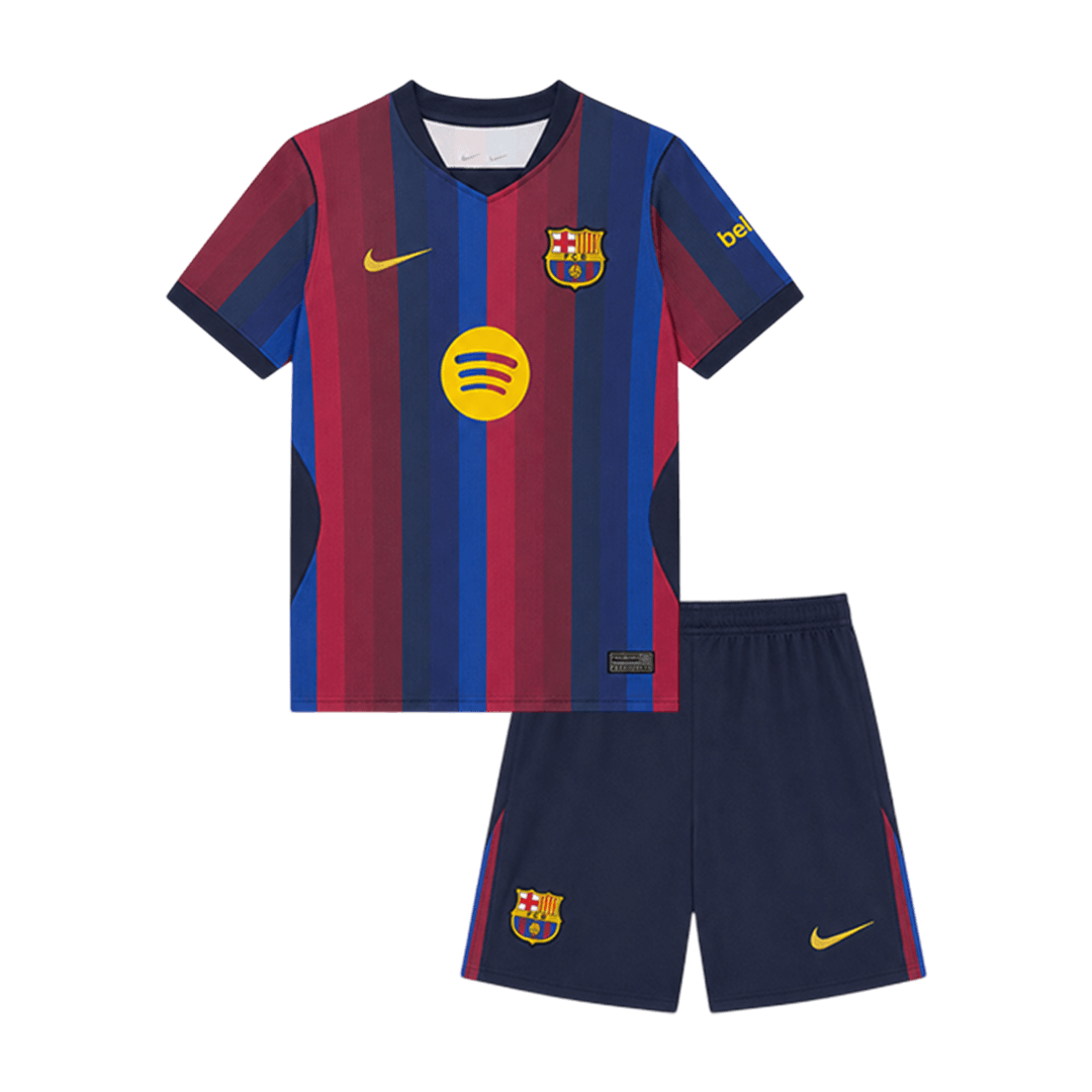 Barcelone Domicile Maillot Kit 2026/27 Enfant Rouge&Bleu