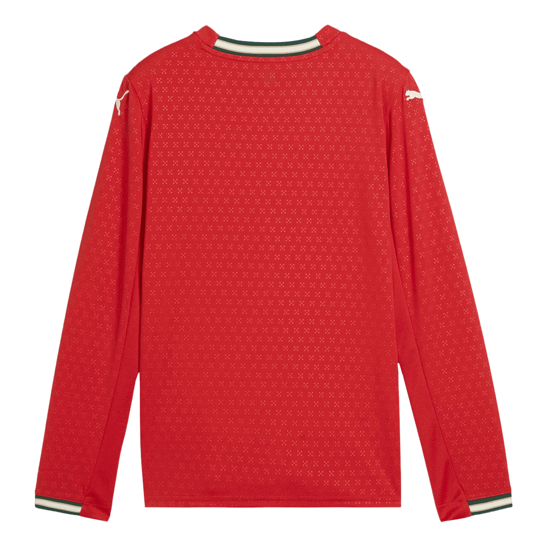 Portugal Thuisshirt Lange Mouwen 2025