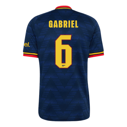 GABRIEL #6 Arsenal Extérieur Maillot 2026/27 Bleu marine - UCL