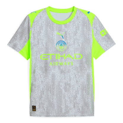 Manchester City Derde Thuisshirt Kit 2025/26 Grijs