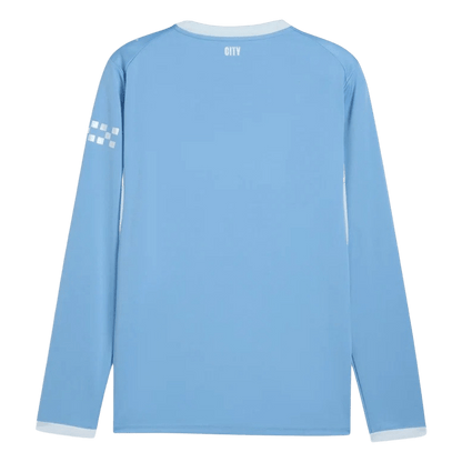 Manchester City Domicile Maillot Manches Longues 2026/27 Bleu