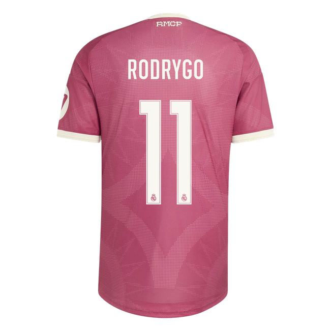 RODRYGO #11 Real Madrid Third Maillot 2026/27 Rose Joueur