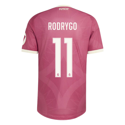 RODRYGO #11 Real Madrid Third Maillot 2026/27 Rose Joueur