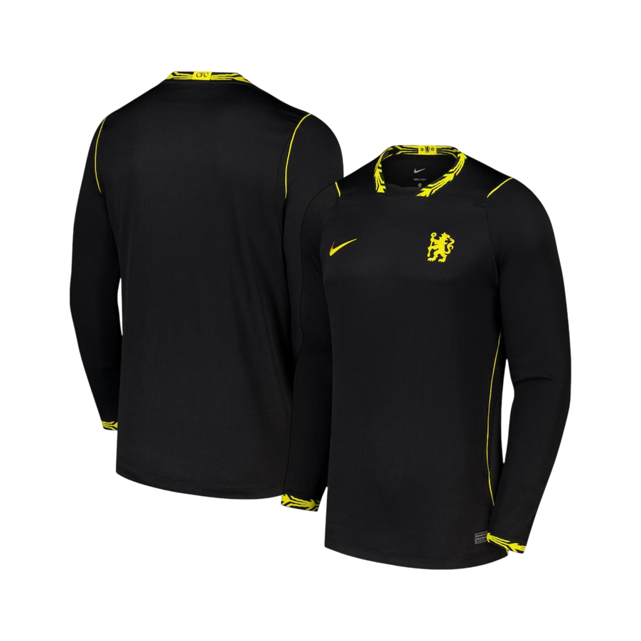 Chelsea Extérieur Maillot Manches Longues 2026/27 Noir