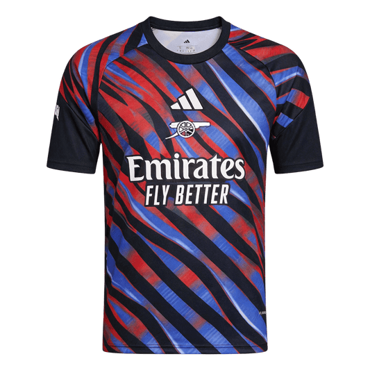 Arsenal Pre-Match Thuisshirt 2025/26 Blauw&Rood