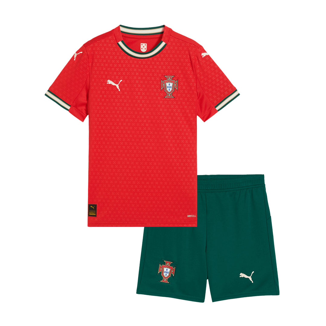 Portugal Thuis tenue 2025 Kinderen