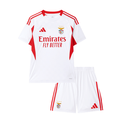 Lissabon Derde Tenue 2025/26 Junior Wit