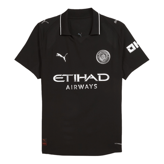 Manchester City Uitshirt 2025/26 Authentiek