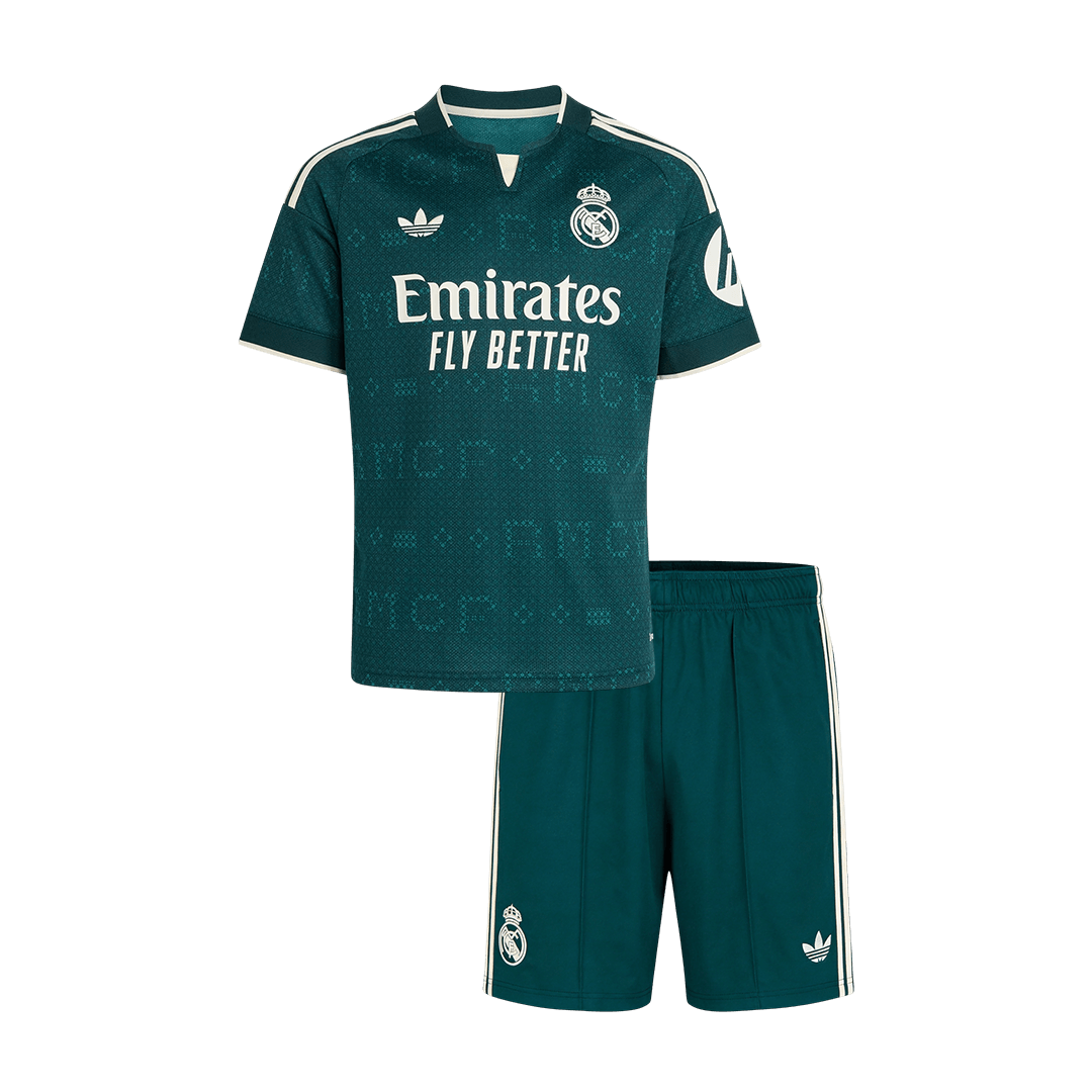 Real Madrid Extérieur Maillot Kit 2026/27 Enfant Vert