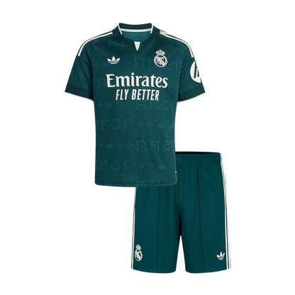 Real Madrid Extérieur Maillot Kit 2026/27 Enfant Vert