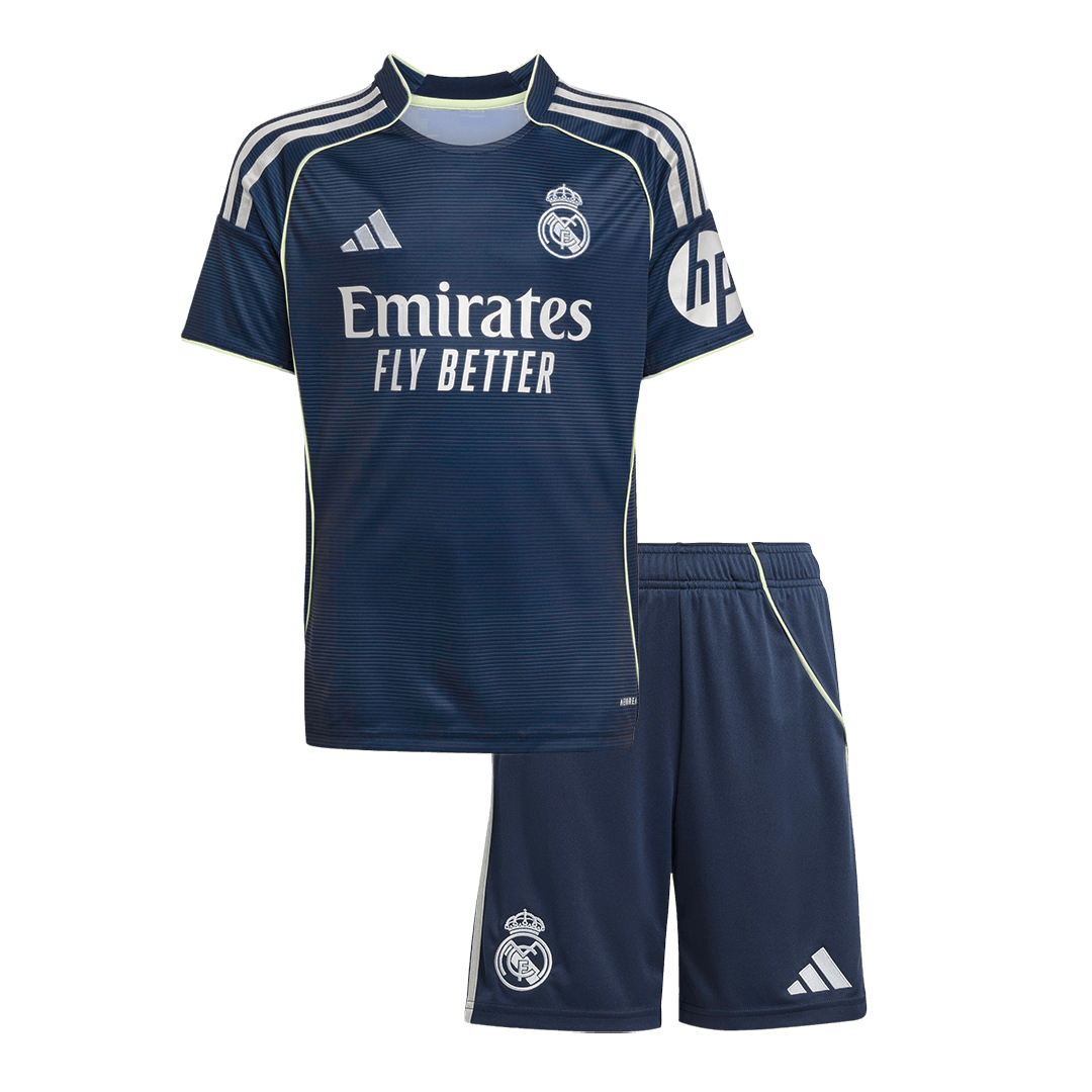 Real Madrid Uit Tenue Kit 2025/26 Kinderen