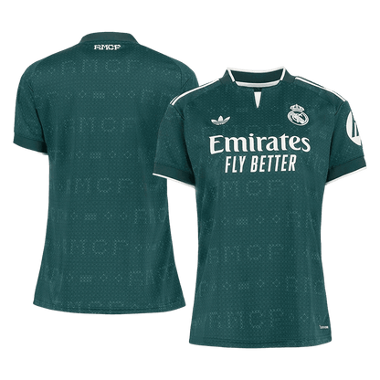 Femme Real Madrid Extérieur Maillot 2026/27 Vert
