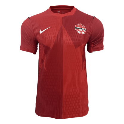 Canada Thuisshirt Wereldkampioenschap 2026 Rood Speler Grote Maat