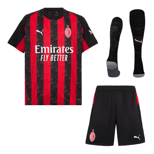 AC Milan Thuistenue Kit 2025/26 Rood&Zwart