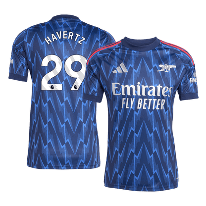 HAVERTZ #29 Arsenal Uitshirt 2025/26 Blauw