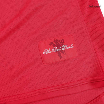Retro RONALDO #7 Manchester United Domicile Maillot Manches Longues 2007/08
