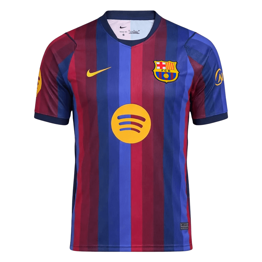 RODRIGO #16 Barcelone Domicile Maillot 2026/27 Rouge&Bleu Joueur - UCL