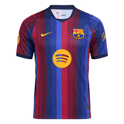 F. DE JONG #21 Barcelone Domicile Maillot 2026/27 Rouge&Bleu Joueur - UCL