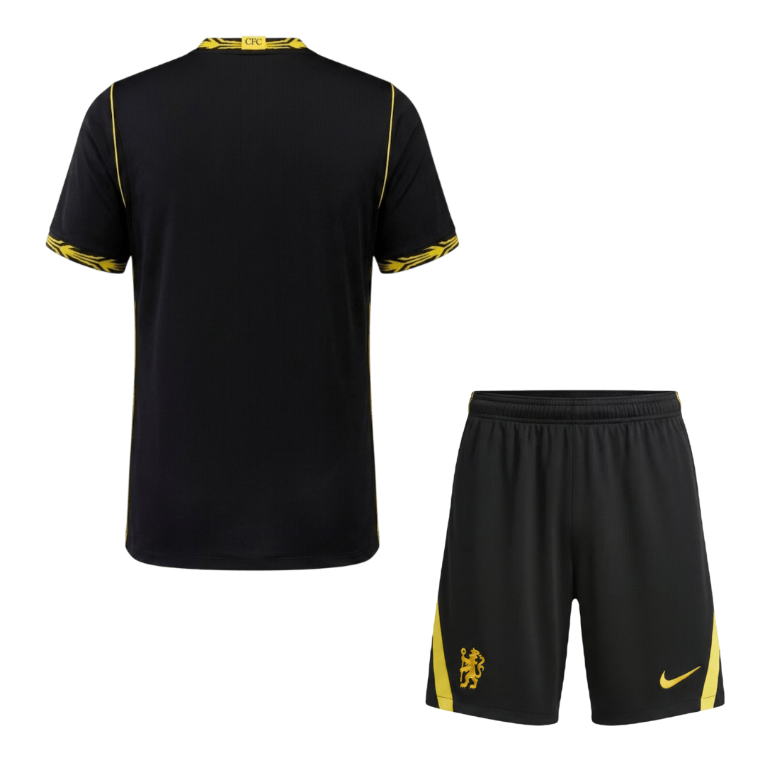 Chelsea Extérieur Maillot Kit 2026/27 Noir